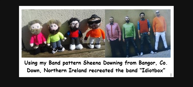 Knitting Pattern by elaine ecdesigns 