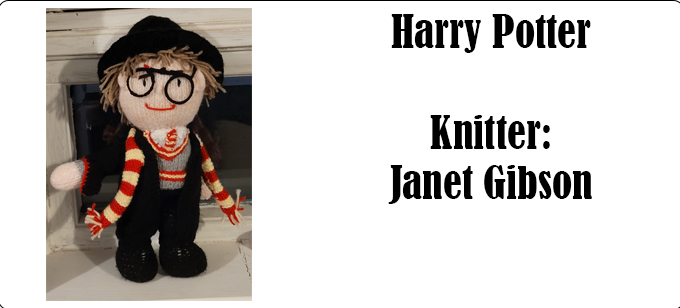 Harry Potter Knitting Pattern by Elaine https://ecdesigns.co.uk