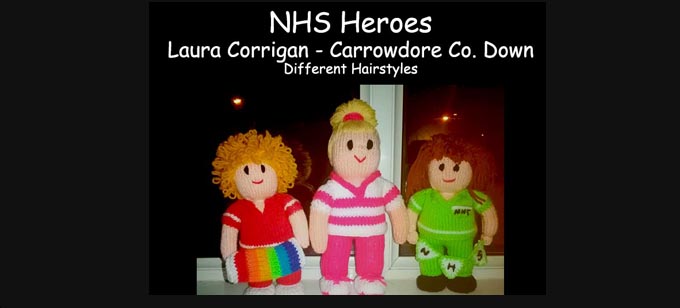 NHS Nurse Knitting Pattern by elaine ecdesigns 