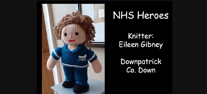 NHS Nurse Knitting Pattern by elaine ecdesigns