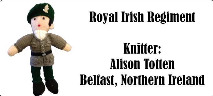 Mason Hill Glasgow Band Knitter Sue Winnington - The Band Knitting Pattern by Elaine ecdesigns